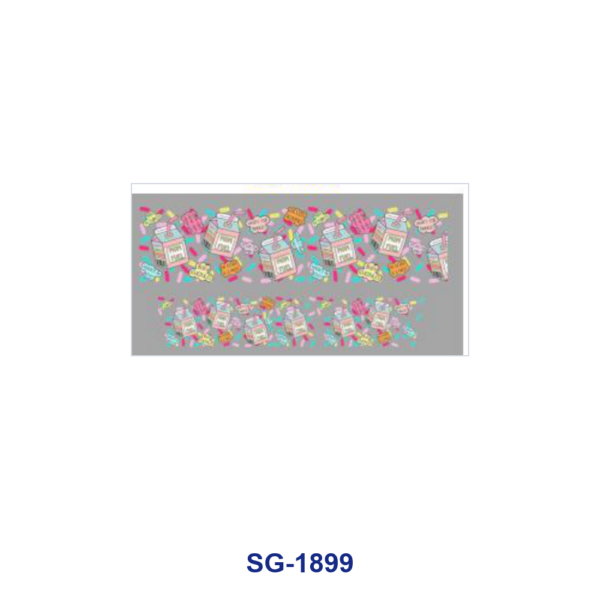 oly-4c47cfadc9e0329b52bd43b33a00d93c Wholesale 8pcs Nurse Element, Letter Quote Sports Team Logo Pattern 3oz Cup Stickers Wrap OLY Exclusive