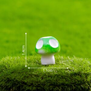 Size 18 (small) 5 green / Mushroom Series 29