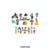 oly-4ca2cd682d6f8e39ba9ebaae9af7788b Wholesale 2/4/8pcs Classic Game Cartoon Print Mini Cup Keychain Sticker OLY Exclusive
