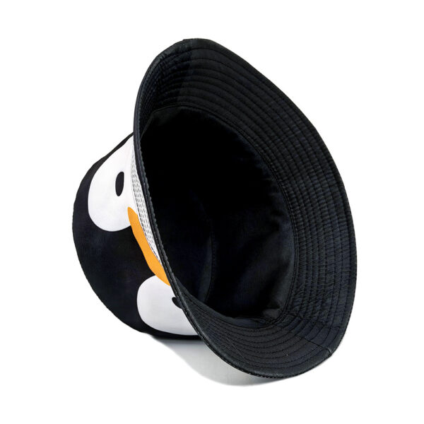 Wholesale Trendy Cartoon Penguin Print Bucket Hat Unisex Fashion Accessory for Sun Protection Resale Gift