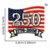 oly-4cc33a7730fcbacf0d6ce5b8f9fbdd29 Wholesale American Flag Embroidered Patches 9pc Set for Independence Day Decorative Accent on Clothes & Bags