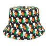 Wholesale Trendy St. Patrick's Day Bucket Hat Clover Print Sun Protection Gift
