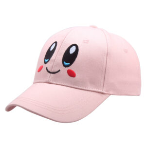 Wholesale Pink Breathable Baseball Cap with Cute Embroidery for Women Casual Everyday Cap