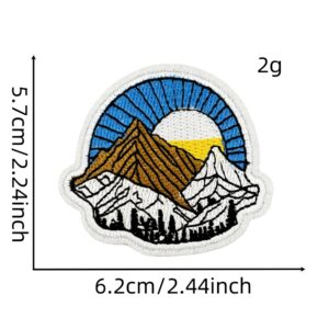 Landscape cloth stickers 3#