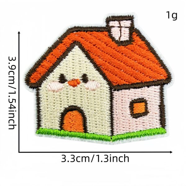 Wholesale 25pcs Travel Theme Embroidered Iron-on Patch Set for Luggage DIY Accessory