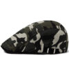 Wholesale Stylish Khaki Beret Summer Sunscreen Adjustable Cotton Linen Hat Boutique Resale