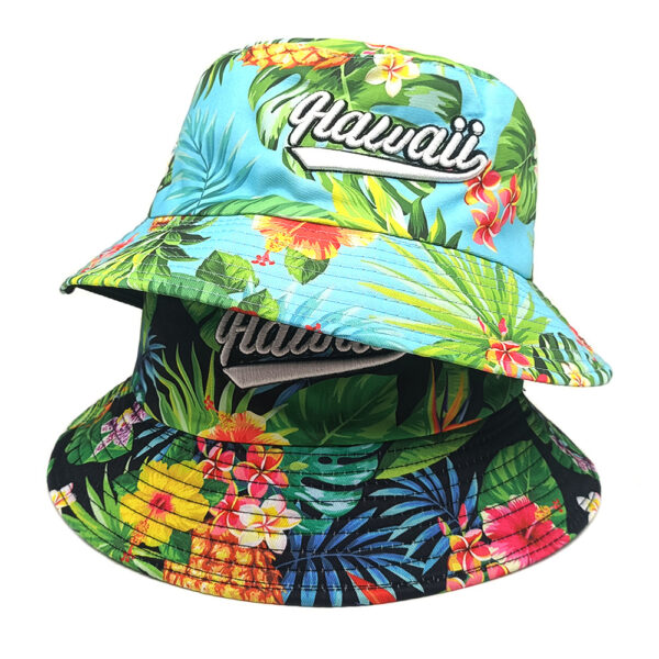 Wholesale Stylish 3D Letter Embroidered Bucket Hat for Outdoor Sun Protection