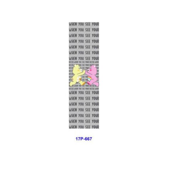 oly-4d2cd2dabc34e1fa6008dfdc9e9e737d Wholesale 2/8/16pcs UV DTF Stickers Funny Grumpy Bear Series Pen and Bookmark Stickers