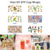 oly-4d35b22a8975129c39f4b04d60044697 Wholesale 5Pcs Lovely Vivid Retro Arcade Game Cartoon Character Mixed Decor Prints 16Oz Cup UV DTF Wraps OLY Exclusive