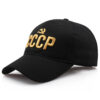Wholesale CCCP USSR Retro Baseball Cap Adjustable Red Hat Fashion Accessory Gift