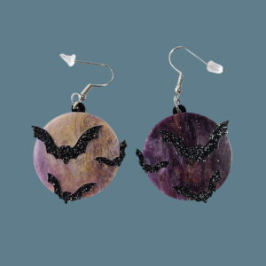 Purple round bat a209