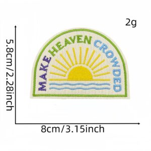 Colorful english cloth stickers 1 #