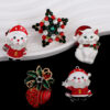 oly-4d5105fb4470769031f10fa6ac28b484 Wholesale Christmas Santa Claus Snowflake Soft Pottery Beads for DIY Jewelry Making Resale Fashion Accessory