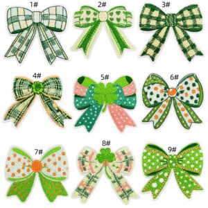 Bow cloth patch set 9 pieces