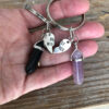 Wholesale European Style Crystal Keychain Key Ring Fashion Accessory for Boutique Resale
