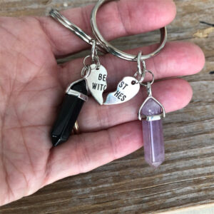 Wholesale European Style Crystal Keychain Key Ring Fashion Accessory for Boutique Resale