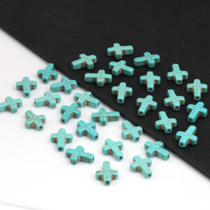 Wholesale New Chinese Style Natural Stone Cross Phone Chain Stylish Decorative Accessory for Everyday Use