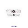 oly-4d8b6a568795a835a1df1c90f5d75004 Wholesale 8pcs Mixed Vintage Poker Bow Graphic Print 3oz Cup Stickers Wrap