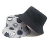 Wholesale Trendy Small Grid Bucket Hat Sun Protection Casquette Unisex Casual Cap