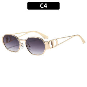C4-Gold-framed double grey film