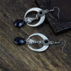 oly-4dc2b72dd721c263cb0994e454c3dae4 Wholesale Zinc Alloy Bat Moon Pendant Earrings Vampire Bat Moon Design for Halloween Party or Everyday Wear Trendy Jewelry Accessory