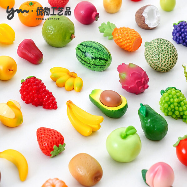 oly-4dd6aeb2f08ad05eed9ae4c32b277776 Wholesale Cartoon Fruit House Resin Decorative Accent Desktop Ornament Cute Gift