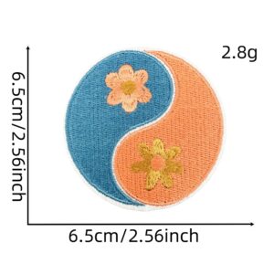 Color style cloth stickers 12#
