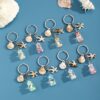 oly-4dea7179a4feae29d489ffaab873408d Wholesale Luminous Seashell Keychain Seaside Vacation Decorative Accessory Gift