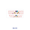 Wholesale 8pcs Bright Floral 3oz Tumbler Stickers Wrap OLY Exclusive