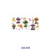 oly-4e31445a6b1bb4957bb1a39169e68b64 Wholesale 5pcs Soft Dreamy Watercolor Mushroom Wild Flower Butterfly Gemstone Mixed Decor Prints 16oz Cup UV DTF Wraps