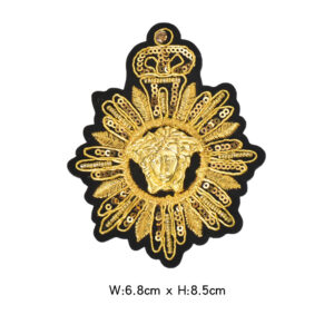 Gold Portrait Badge