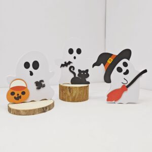 Halloween ghost three-piece set