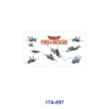 Wholesale 5pcs Kids Aviation Theme Cartoon Aircraft Fire Rescue Engineering Vehicle Mixed Decor Prints 16oz Cup UV DTF Wraps OLY Exclusive