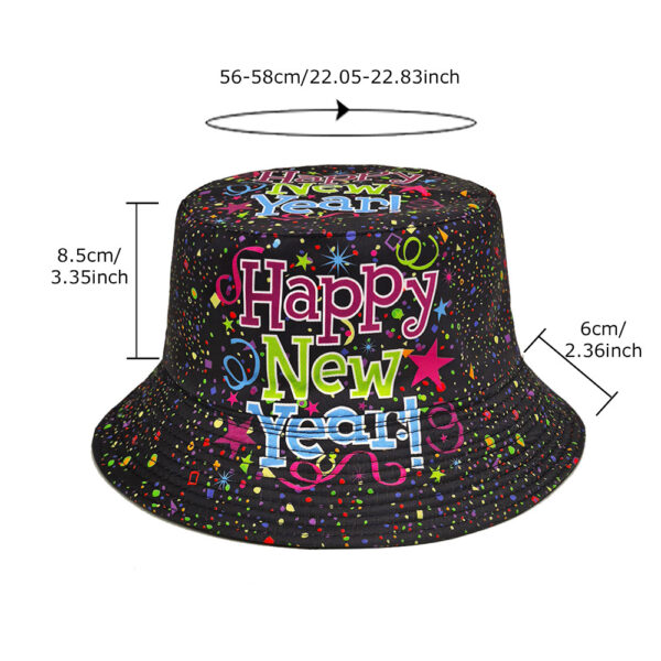 Wholesale New Year Retro Fisherman Hat Double-Sided Sun Hat Fashion Accessory Gift