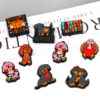oly-4eb6c3d20e45990fcb859c6aee1b27e4 Wholesale 3D Silicone Halloween Skull Gnome DIY Phone Chain Charm for Resale
