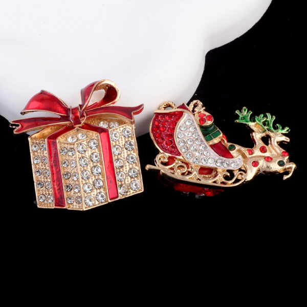 oly-4ebee9a68571a5be919ca3e917e3e56a Wholesale Christmas Santa Sleigh Polymer Clay Beads DIY Bag Charm Craft Supply