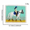 oly-4ec348b69efb827861e462fc3613c2ca Wholesale Cowgirl Embroidered Patch Blue Cartoon Decorative Adhesive Applique DIY Accessory Gift