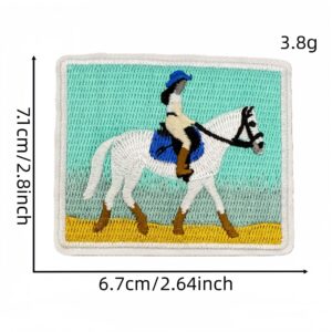 Cowgirl cloth patch 5#