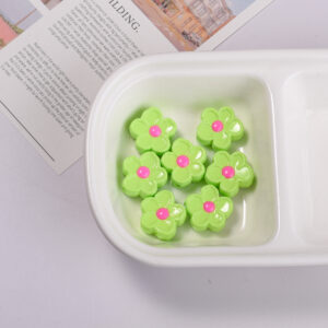 Green ink flowers