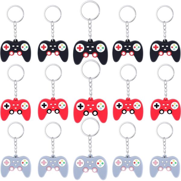 oly-4ee333e800b816d3d594720c646e4031 Wholesale Cartoon Game Controller Keychain Modern Minimalist PVC Decorative Accessory Gift Boutique Resale