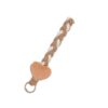 oly-4f05cb6b74b9a66af18070848347319d Wholesale Red Heart Design Cotton Rope Keychain Bag Charm Fashion Accessory for Couples