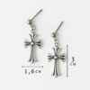 oly-4f12165fa6616667750ee14ac6fd1061 Wholesale Cross Earrings Zinc Alloy Gothic Style Fashion Jewelry for Women Boutique Resale Gift