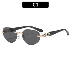 C1-Gold-framed grey sheet