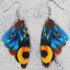 oly-4f2e24dd8ed476aec3c005bf52728614 Wholesale 2D Acrylic Butterfly Wing Earrings Trendy Cartoon Heart Design Jewelry Accessory for Party Wear
