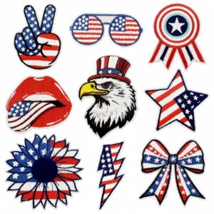 oly-4f311f3d88722f3b10e99146f7fa4ac3 Wholesale Cartoon Eagle Star Embroidered Patch Colorful DIY Decorative Accessory for Resale