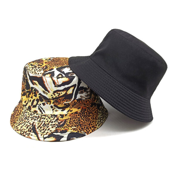 Wholesale Fashion Leopard Print Bucket Hat Sun Protection Outdoor Casual Everyday Wear