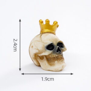 10#Golden crown skull / Halloween series