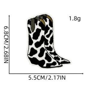 Cow style cloth sticker 7#