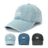 oly-4f6dd461d7a4f430e46bffdf322037b1 Wholesale Denim NYC Embroidered Baseball Cap Curved Brim Adjustable for Resale