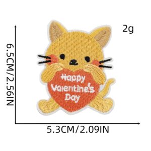 Valentine's day cloth sticker 14#